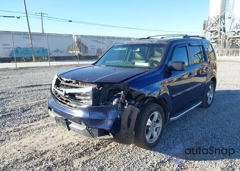 2013 Honda Pilot Ex-L from USA, damaged, VIN 5FNYF3H52DB037805